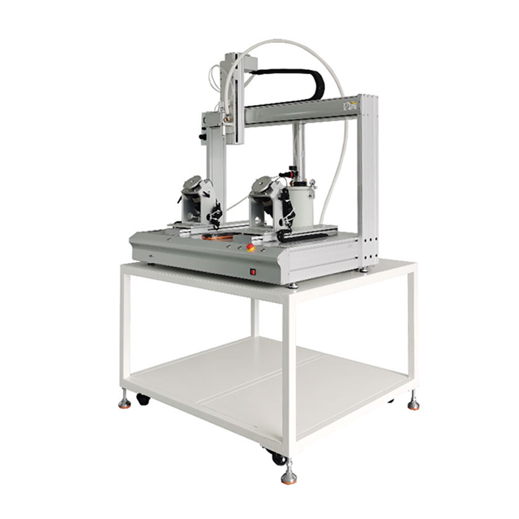 定制45°旋转架点胶机