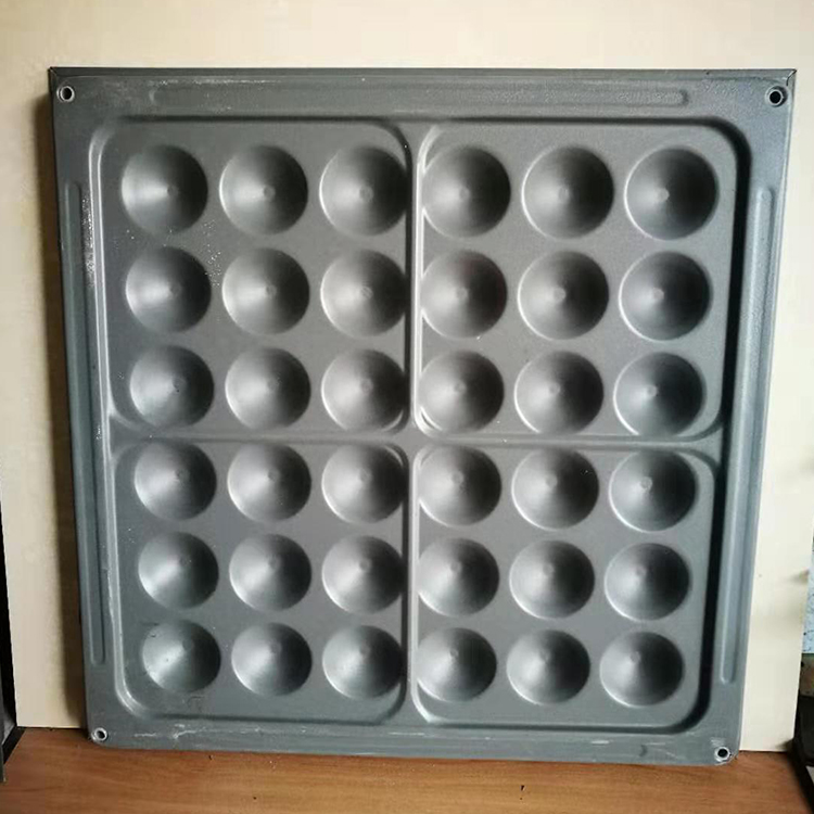 钢质网络地板 背面