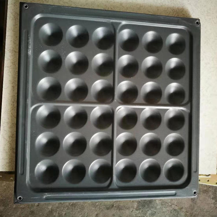 钢质网络地板 背面