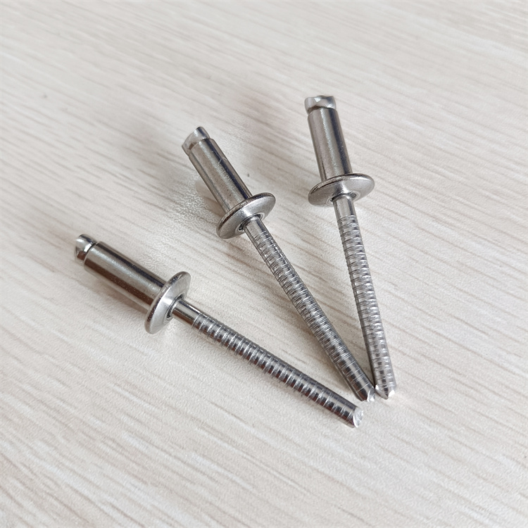 Full Stainless Steel Open Hole Core Rivet BB, Stainless Steel Machine Hardware Rivet Supply