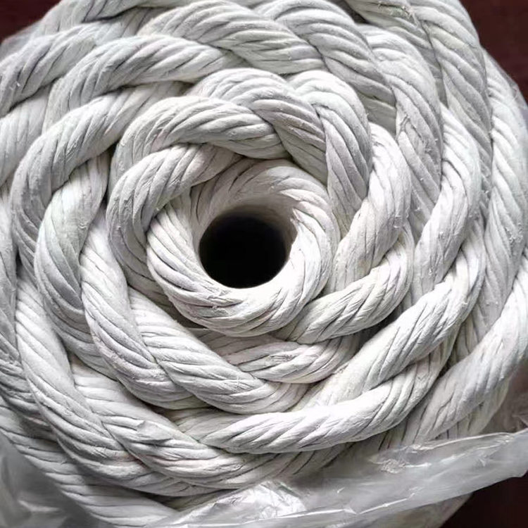 硅酸铝绳 陶瓷纤维石棉绳 耐火高温保温隔热绳