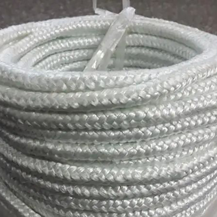 玻璃纤维编织 硅酸铝圆绳防火绳 大量备货