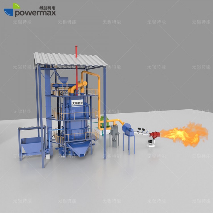 生物质上气式气化炉供热系统
