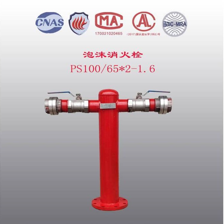 PS100型泡沫消火栓 不锈钢球阀室外地上消防栓