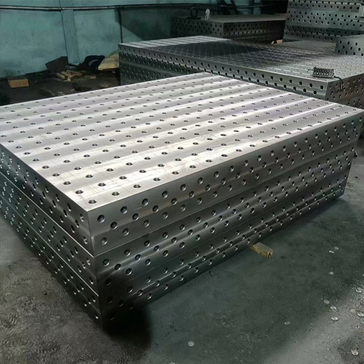 Manufacturer's processed 3D flexible welding platform, robotic porous welding workbench, complete specifications.