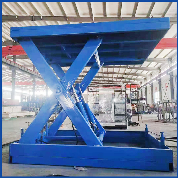 Fixed scissors lift platform