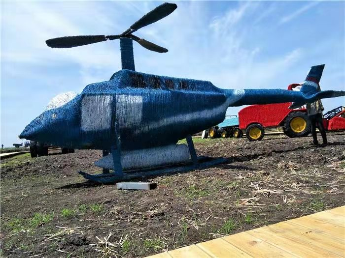 稻草战斗机 稻草直升飞机