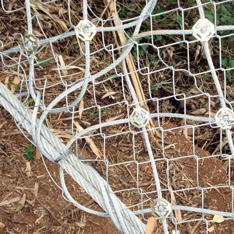 滑坡sns柔性护坡网 可定制抗冲击边坡被动防护网