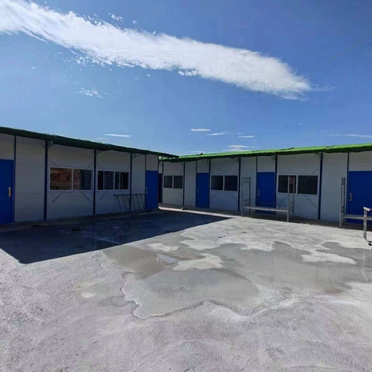 易县焊接式彩钢房批发二手活动板房包安装