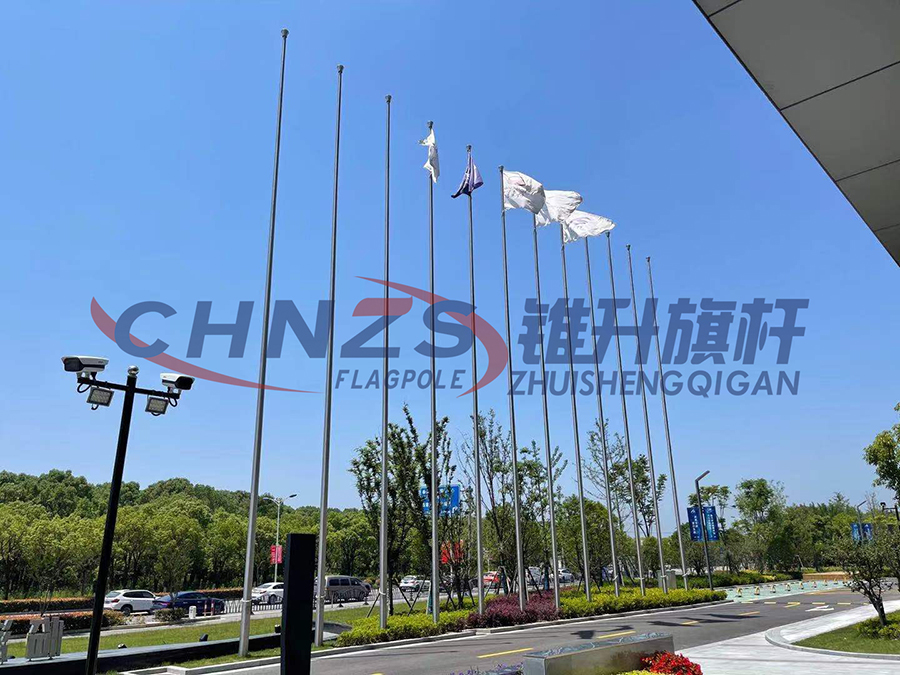 Shanghai Fengxian Dongfangmeigu Flagpole