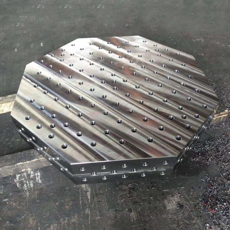 厂家定做多功能工装夹具平板多孔定位机器人焊接台