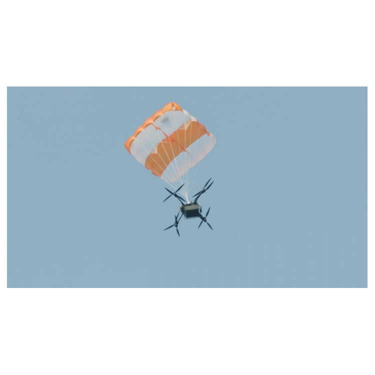 FC30运载无人机配备降落伞应对紧急情况保证人员财产安全损失