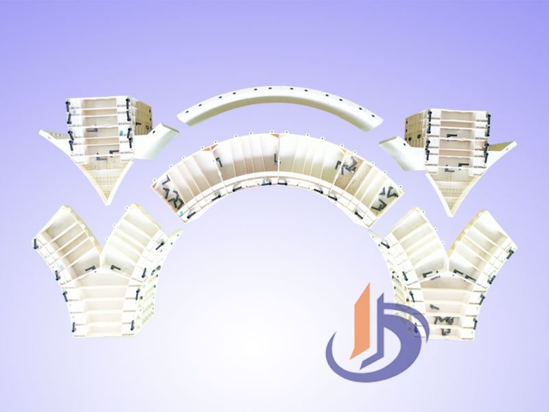 1-高铁拱形骨架塑料模板、铁路护坡拱形塑模