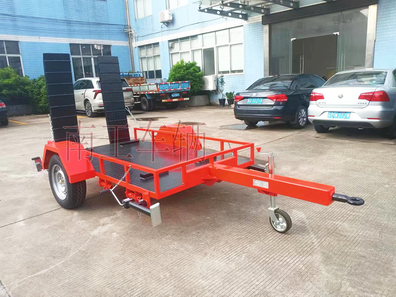 0.9吨消防机器人拖车 ATV工具拖车