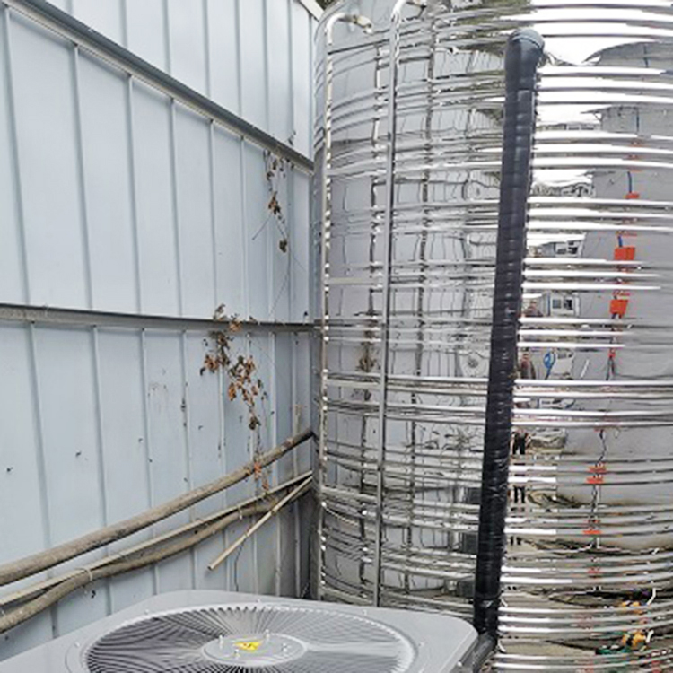 电建市政集团成都地铁19号线项目部热水系统