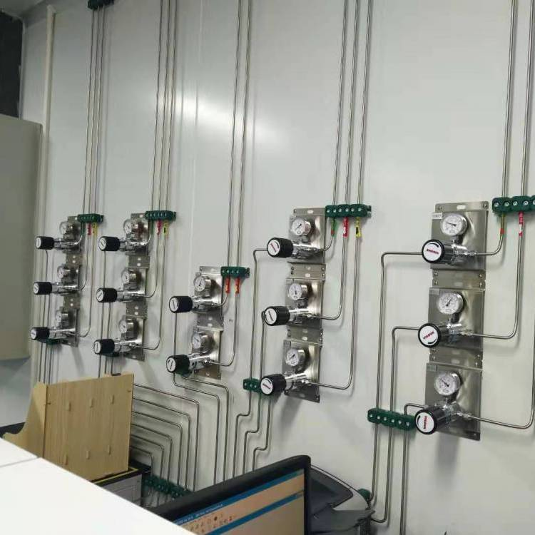 专业气路安装 气体管路安装 实验室供气控制系统