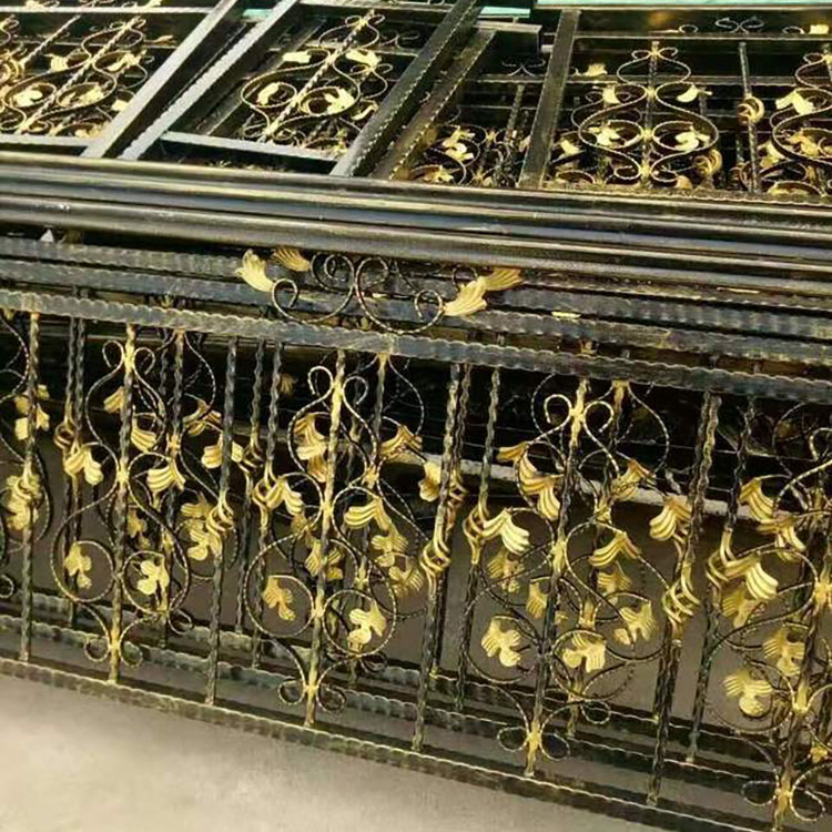 铁艺护栏  别墅小院简易铁栅栏