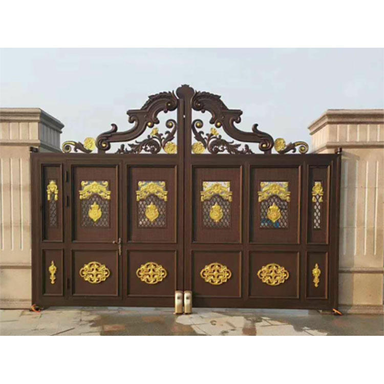 Aluminum Art Gate, Courtyard Aluminum Alloy Door