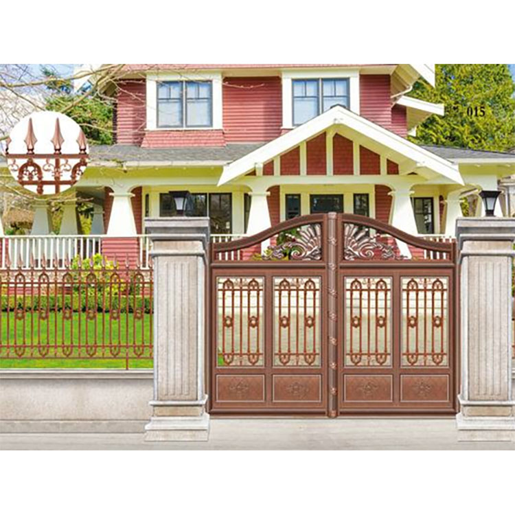 Aluminum Art Gate, Aluminum Villa Courtyard Door