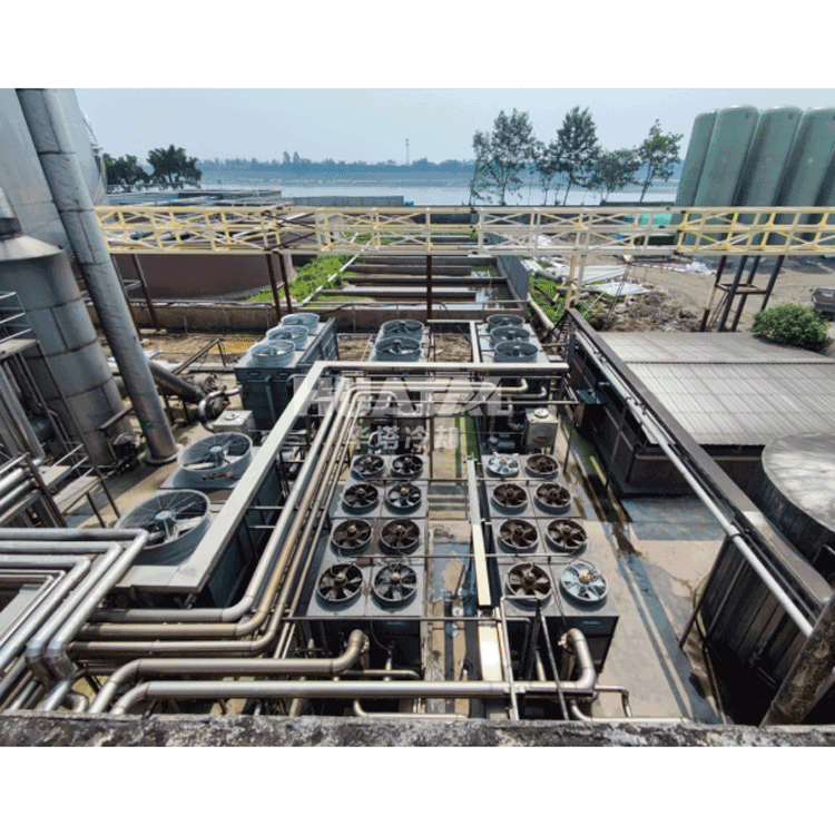 制醋厂使用闭式冷却塔系统