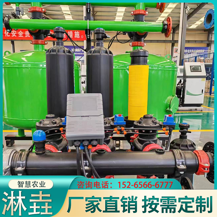 Bulk叠式全自动控制叠片过滤器自动反冲洗Agricultural irrigation filter