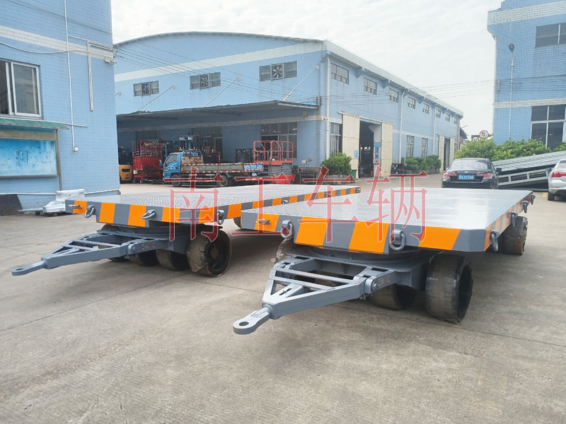 厂区转运重型工业平板拖车