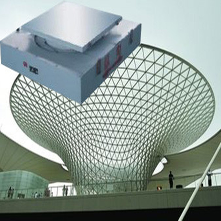 减震型球铰支座应用于大型体育场商业中心展览馆车站飞机场建筑