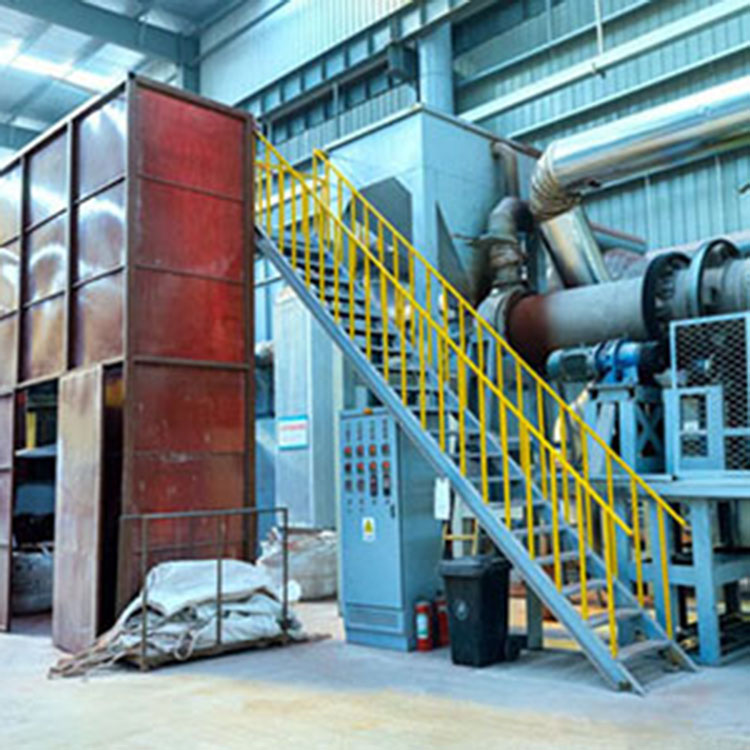 磨料生产车间实景