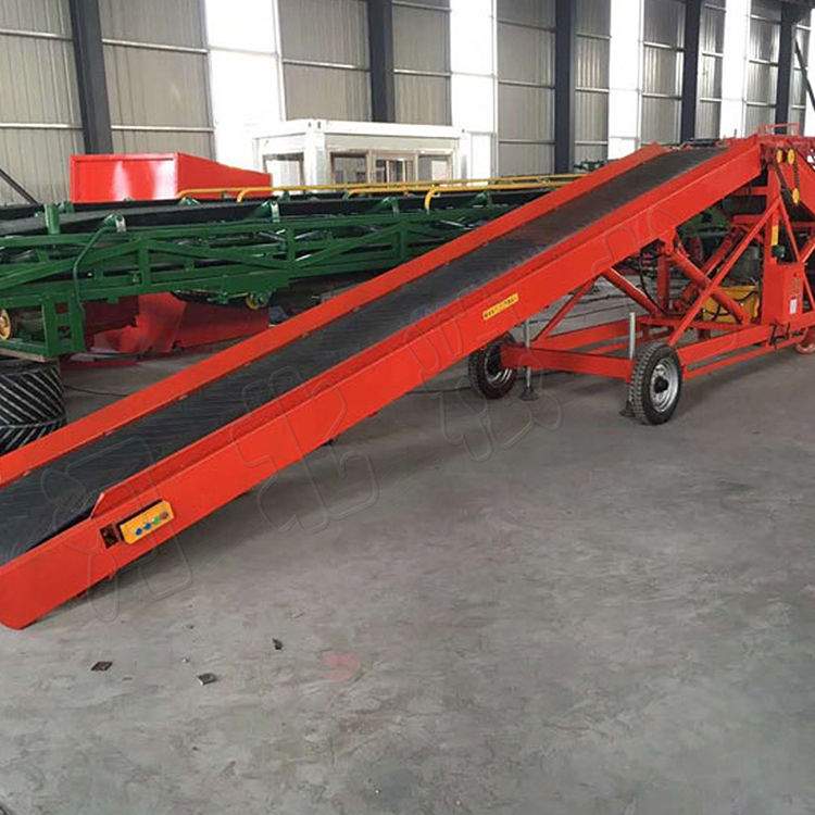 Fuel-powered bi-wing conveyor