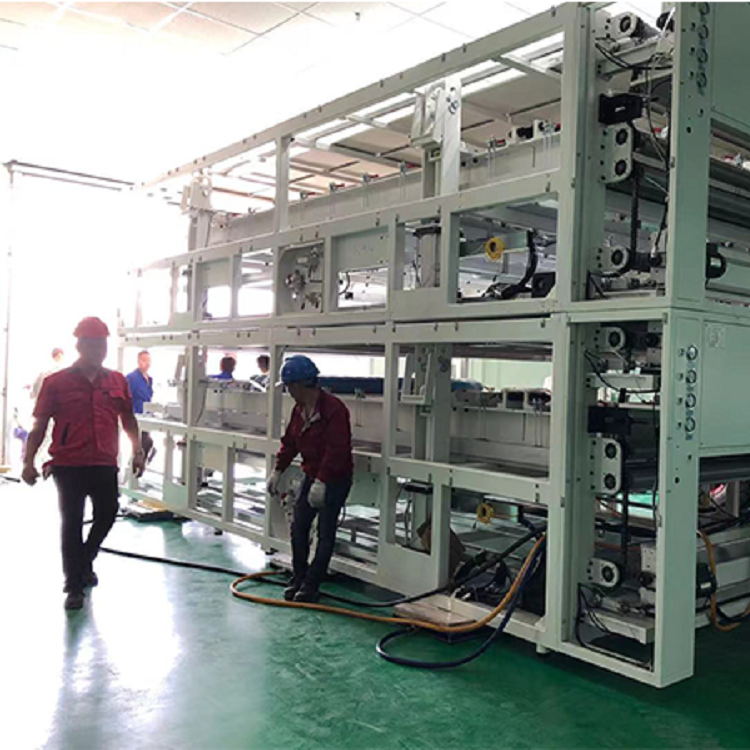Photovoltaic module equipment hoisting, unloading, and positioning