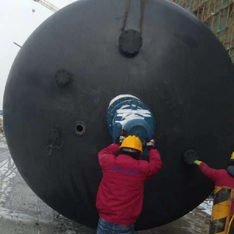 55 tons of yellow flower machine hoisted onto the floor and positioned