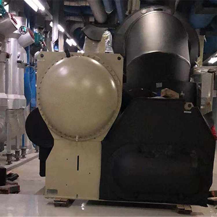 Air Conditioner Chiller Unit Installation by Hoisting