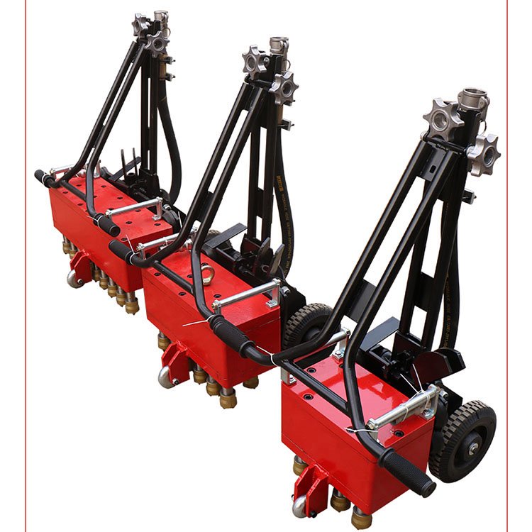 路面拉毛剔凿机 11头手推凿毛机 17头拉毛机