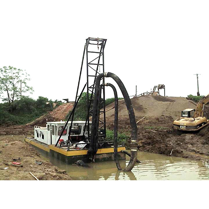 Sand pump boat - Lower energy consumption