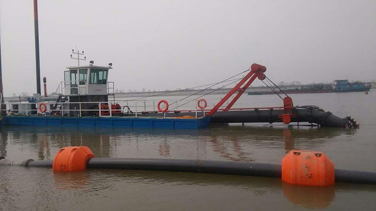 Dredging Barge with Low Energy Consumption, Customized as Required