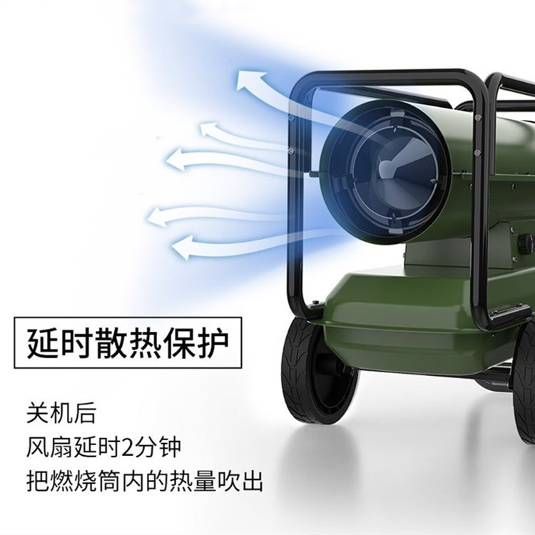 Diesel-powered warm air blowers are suitable for heating chicken, duck, goose, and pig sheds. Vanguard finned electric heating tube warm air blowers.