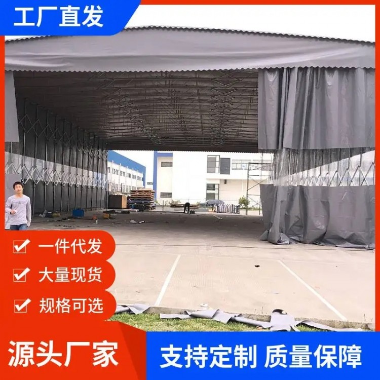 大型工厂悬空雨篷,室外活动雨篷,物流棚子加粗加厚可定制