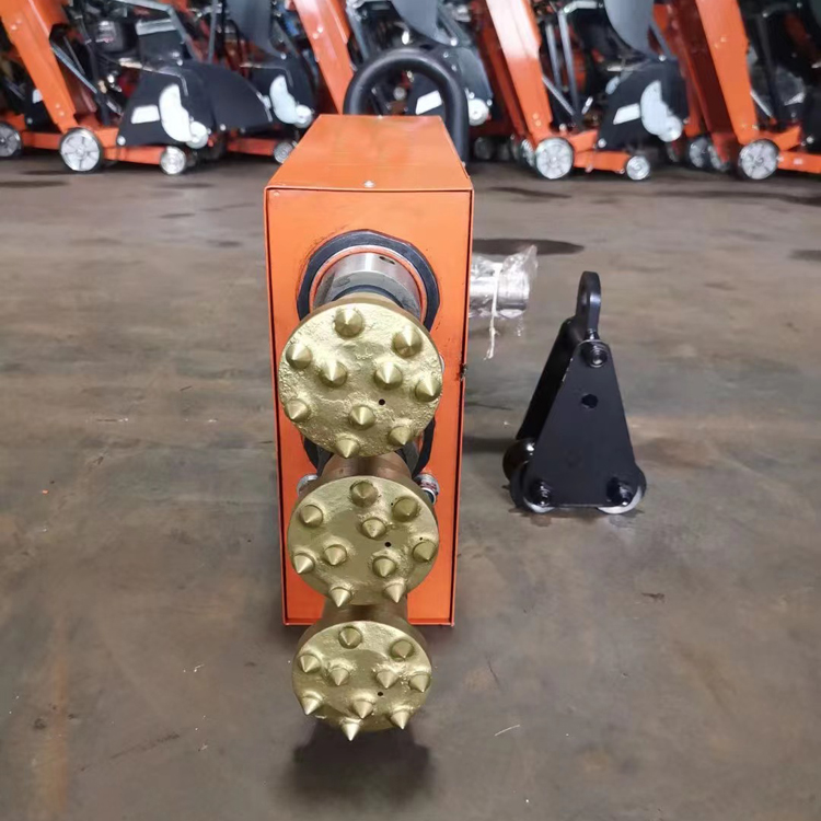 80型悬挂式大头凿毛机 带吊环可升降凿毛机 手扶凿毛机