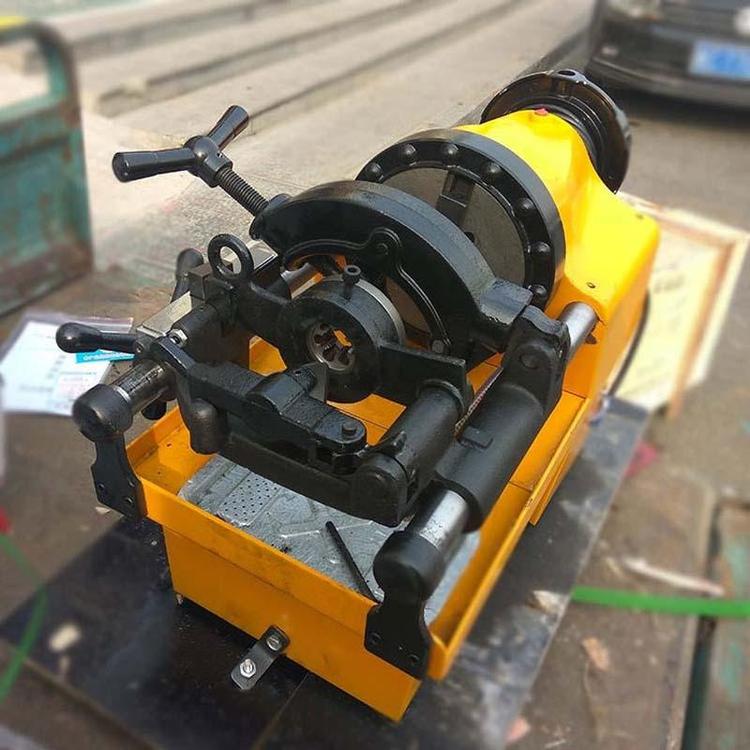 150型电动套丝机 消防管绞牙机 2寸3寸4寸割管套丝机