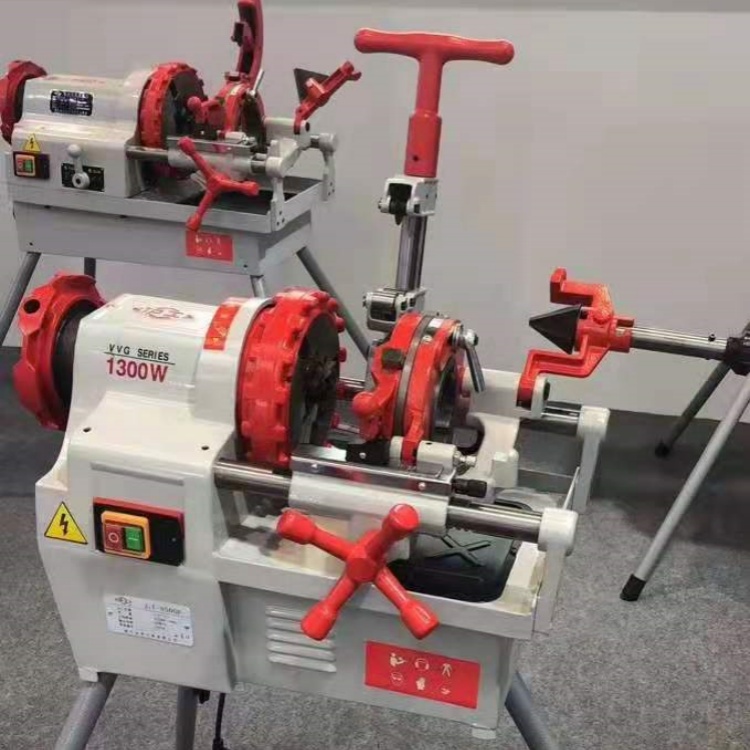 80-type Electric Thread Cutting Machine, Seamless Steel Pipe Thread Cutting Machine, Mini Desktop Thread Cutting Machine