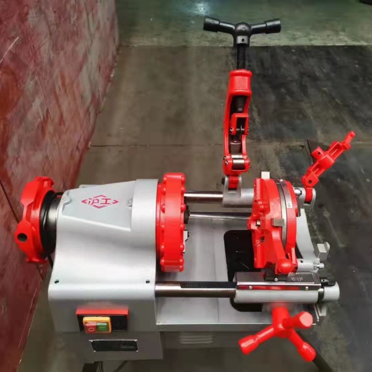 Water heater pipe external thread threading machine, small electric threading machine, desktop die cutting machine