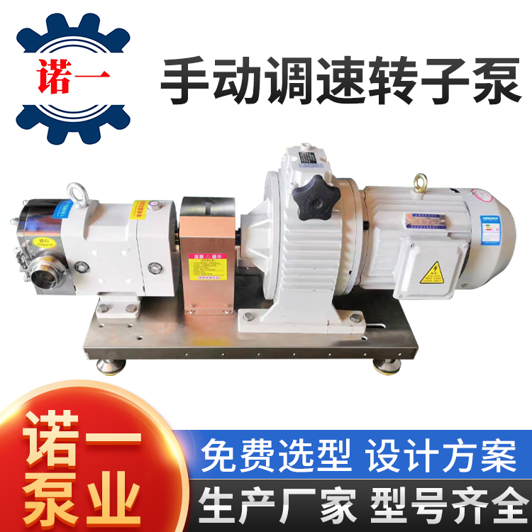 高粘稠转子泵诺一齿轮油泵厂定制