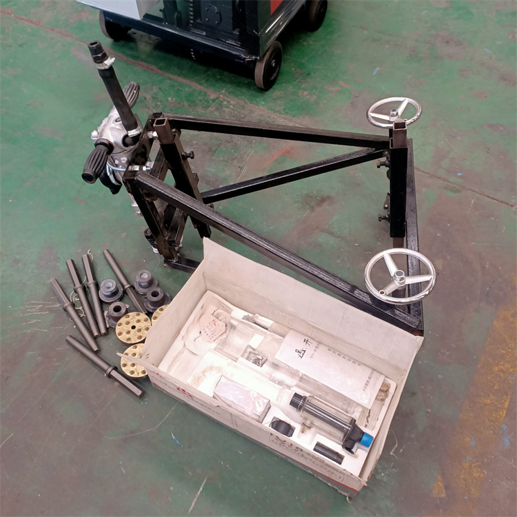 桥面剔凿打毛机 手推凿毛机 三角架凿毛机