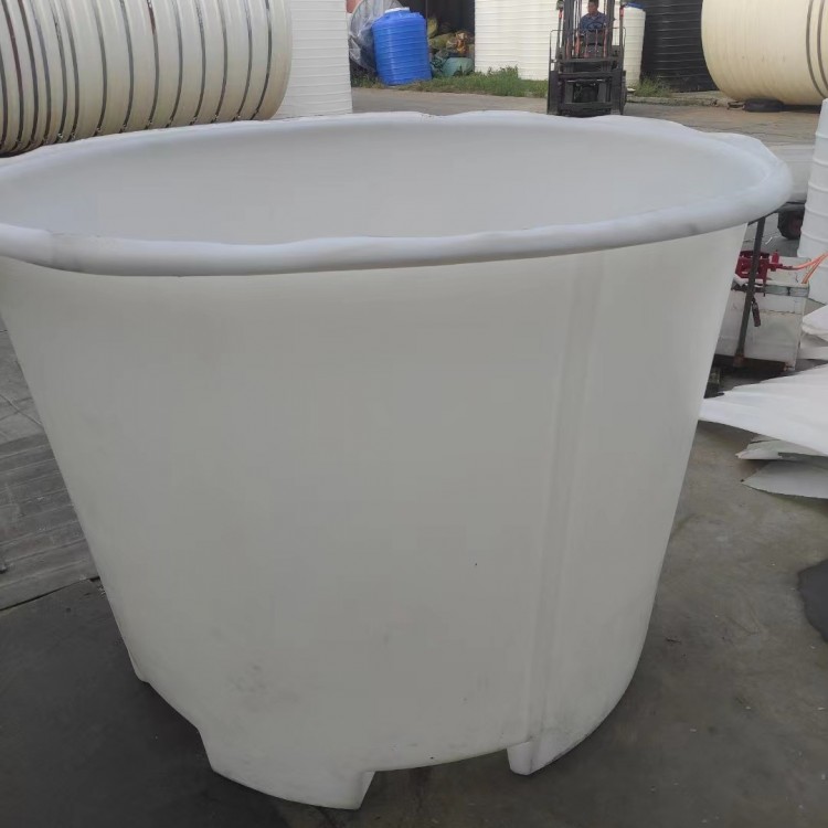 2100升塑料牛筋圆桶敞口加厚出口水箱发酵腌肉桶纺织印染箱