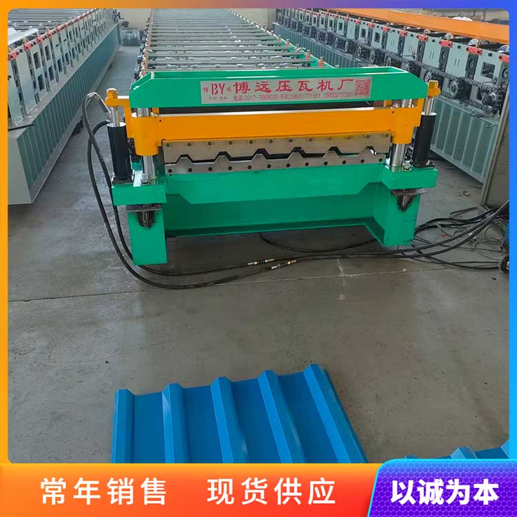 全自动单板压瓦机 950型压瓦机 彩钢瓦压型设备