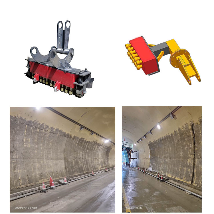 液压铣刨机 混凝土剔凿拉毛机 大型机械凿毛机