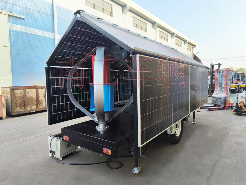 0.9吨风光储能工具拖车 升降ATV拖车