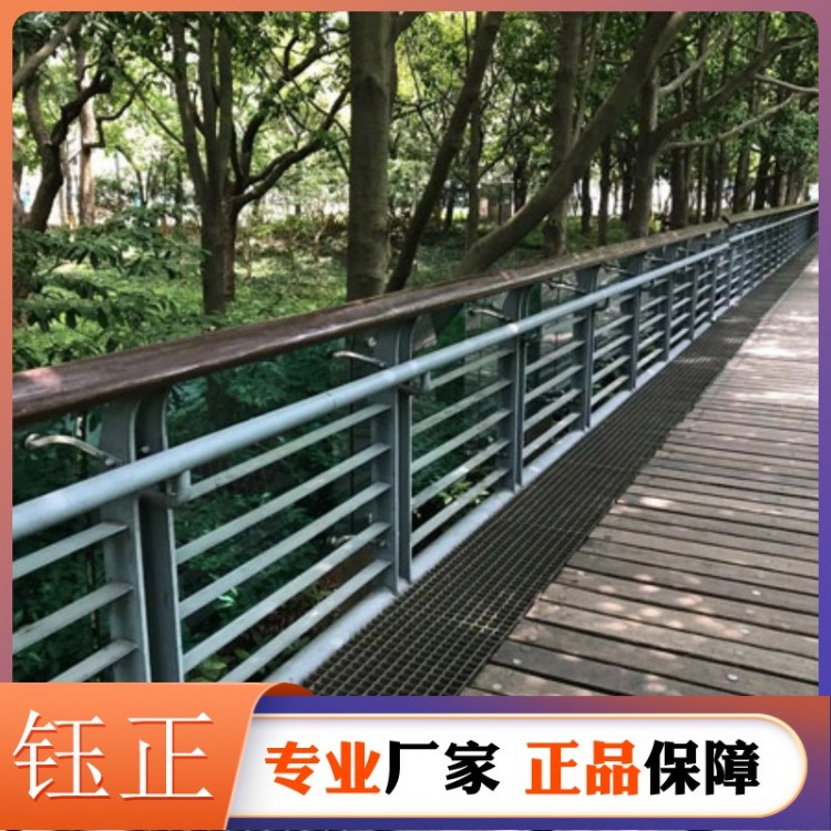 不锈钢桥梁景观河道护栏 复合管栏杆 厂家定制