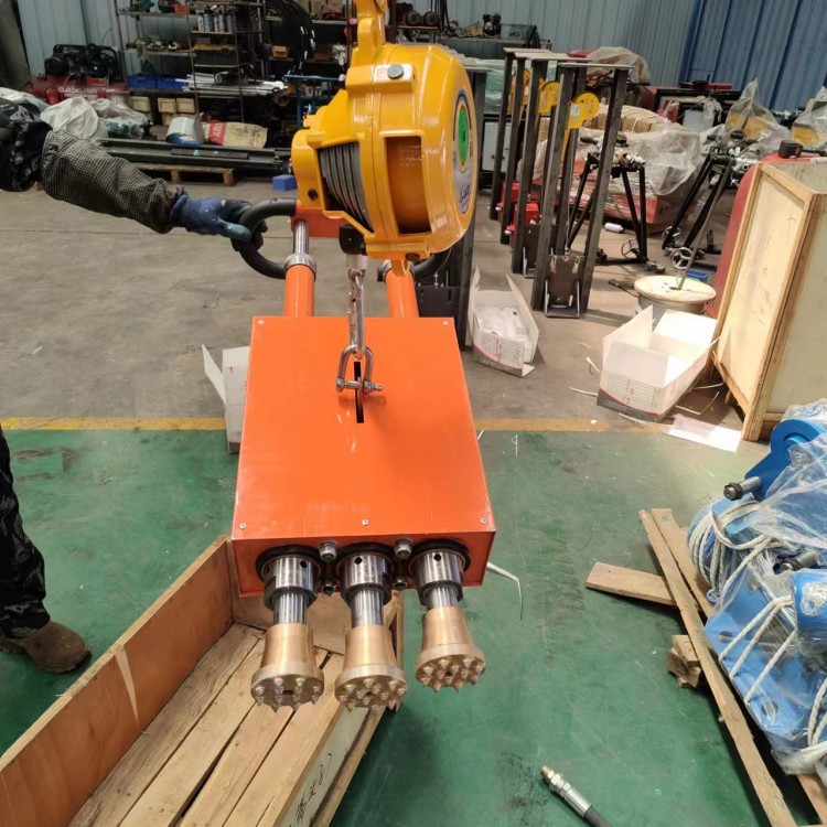 二衬矮边墙气动打毛机 混凝土凿毛机 框架式凿毛机