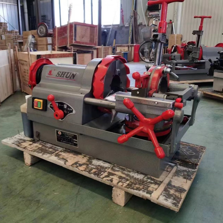 HuGong Seamless Steel Tube Threader, 3-inch Desktop Threader, Small Desktop Threader